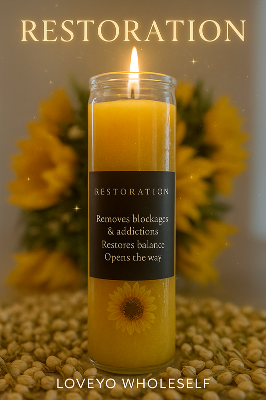 🌞 Restoration Candle — The OG